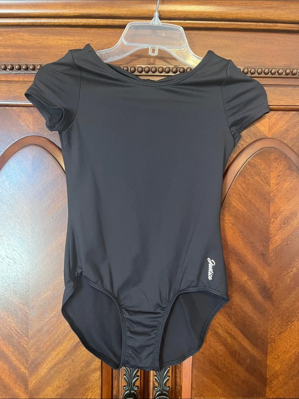 Justice Black Kids Leotard Set